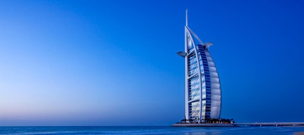 Il terzo hotel più alto del mondo è il Burj Al Arab