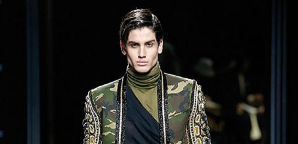 Collezione uomo AI 2017 Balmain: il mondo militare di Olivier Rousteing