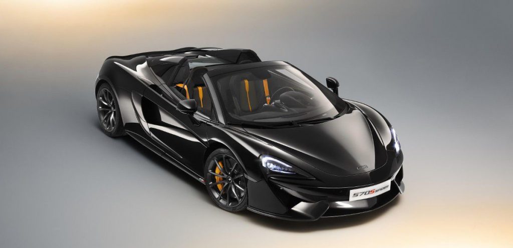 La versione Black Onys di McLaren 570S Spider Design Editions