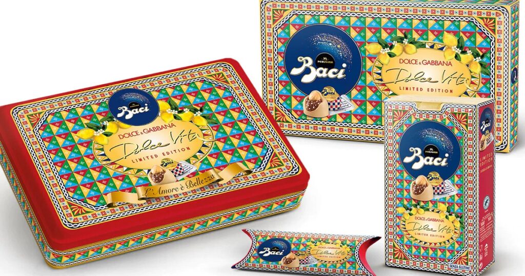 Baci Perugina Dolce Vita: la limited edition firmata Dolce&Gabbana